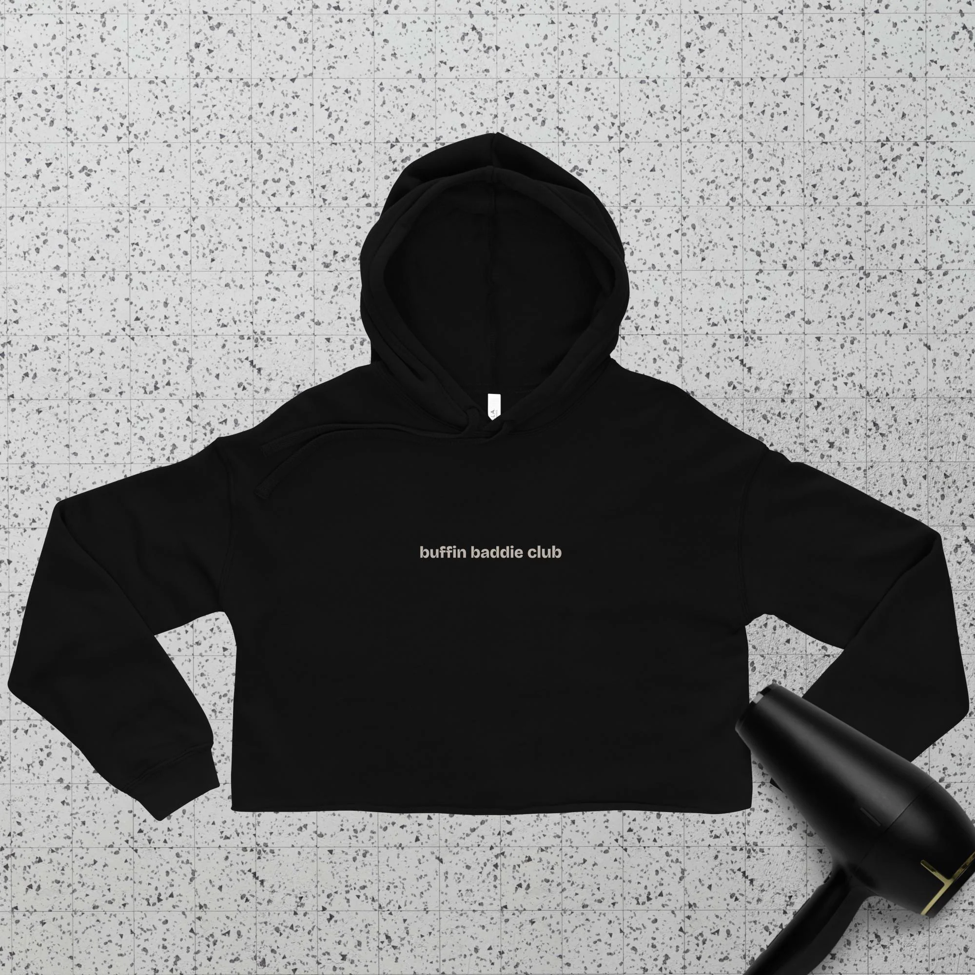 Buffin Baddie v2 Crop Hoodie