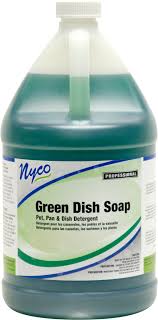 Dishwashing soap Green 1 gallon